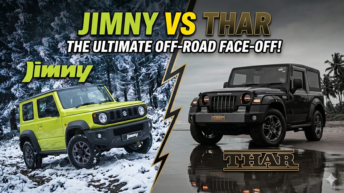 Compact off-road SUVs compared head-to-head: Jimny vs Thar